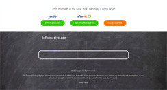 Desktop Screenshot of informasiya.com